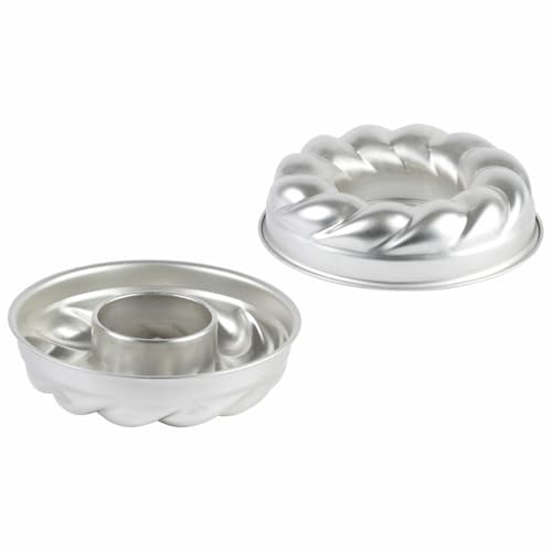 Gobel 124340 - Stampo per Savarin a forma di tre fragole, in ferro, ø 22 cm, colore: Bianco