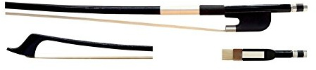 Glasser Double bass bow Carbon Graphit 3/4