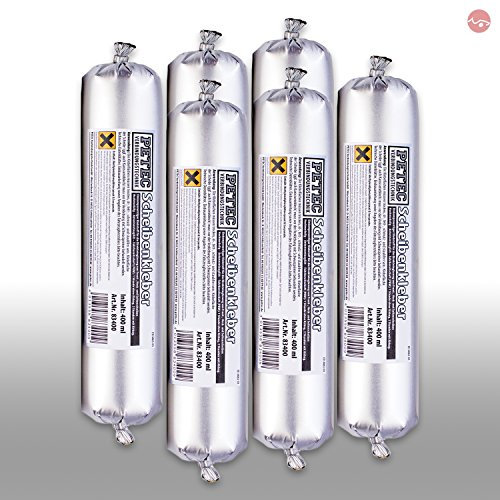 Petec_bundle 6X PETEC SCHEIBENKLEBER SCHLAUCHBEUTEL 400 ML 83400