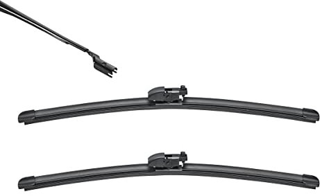 VALEO Silencio Tergicristalli VF934 Kit di Spazzole tergicristallo originali Flat Blade ad Alte Prestazioni, Maggior Visibilità su Strada 650mm/400mm Anteriore Confezione da 2 577934