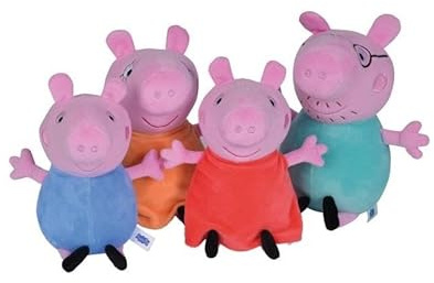 Simba Dickie Peppa Pig KL Plüschtier 4 Fächer