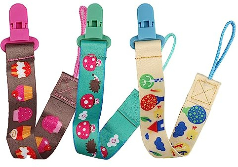 Klämma för napphållare,Nappklämmor | Haklappar nappklämma stannar på plats, bra fast effekt för baby, flickor, pojkar, barn, barn Qarido