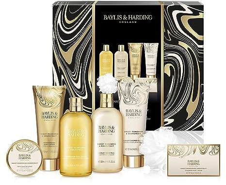 Baylis & Harding Sweet Mandarin & Grapefruit Luxury Pamper Gift Set (Pack of 1) - Vegan Friendly