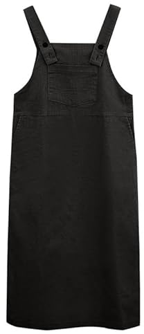 VIVICOLOR Robe Longue en Velours côtelé pour Femme - Jupe Pull - Salopette en Velours côtelé