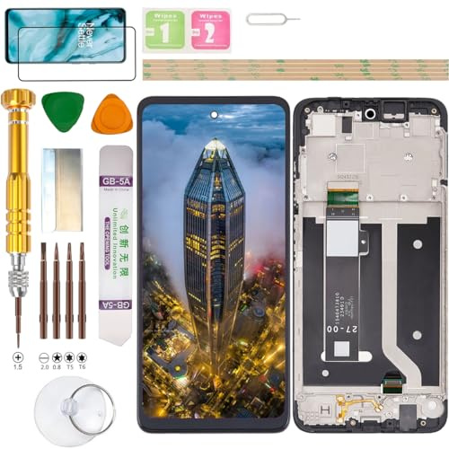Gadget Troops Conjunto de pantalla LCD para Motorola Moto G34 5G XT2363-3, MC413 Kit de repuesto de pantalla