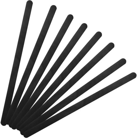 ABOOFAN 24pezzi Strisce Antiscivolo Trasparenti per Vasca da Bagno e Doccia Adesivi Impermeabili Facili da Applicare Sicurezza per Pavimenti e Scale Alta Resistenza allo Scivolamento