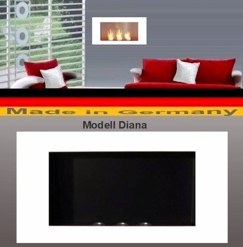 Gel + Ethanol Fire-Place - Diana - White