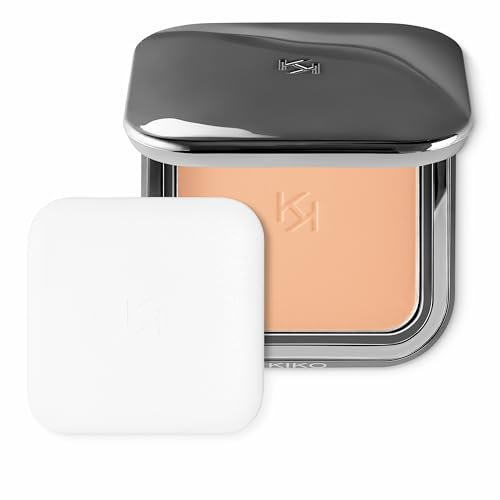 KIKO Milano Matte Fusion Pressed Powder 05 | Poudre Compacte Au Fini Mat Naturel