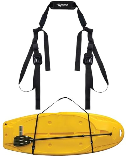 Paddle Board Carry Strap,Hands-Free SUP Carrier Shoulder Strap,Kayak Carry Strap Padded with Shoulder Sling