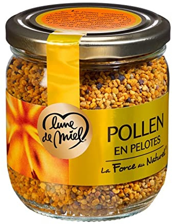 LUNE DE MIEL - Pollen En Pelotes Pot Verre 250G - Lot De 3