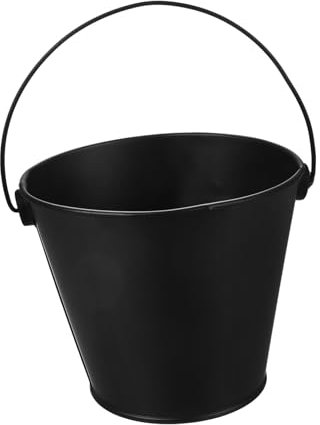 IWOWHERO Seau D'égouttage pour Barbecue en Fer pour Barbecue Collecteur D'huile pour Camping Pique- Prévention des Taches 8 X 10 5 X 12 Cm