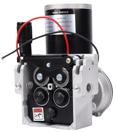 Asixxsix Motor de alimentación de alambre de 4 rodillos, 15 kg, MIG/MAG, 80W