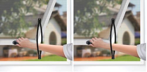 BKSAI Window Net to Keep Bugs Out Bug Net for Windows (Pack of 2)