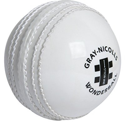 Gray-Nicolls White Wonderball - Bola de Cricket Blanco Talla:Junior