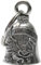 Live to Ride to Live Road Gremlin Guardian Biker Glocke mit Aufhänger