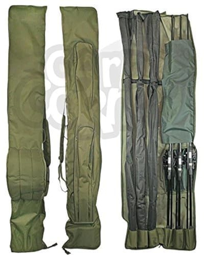 Carp Fishing Tackle Rod Holdall Bag For 12 Foot Rods