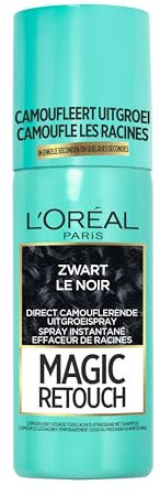 LOral Paris Magic Retouch Uitgroei Camoufleerspray - Zwart
