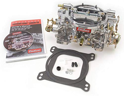 Edelbrock 1404 Performer Series 550 CFM Square Bore 4-Barrel Air Valve Secondary Manual Choke New Carburetor