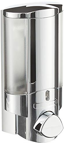 Aviva Single Bottle Soap and Shower Dispenser, Chrome