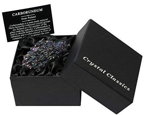CrystalAge Carborundum - Caja de regalo pequeña