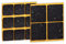 haggiy Anti-Rutsch-Pad (Rutschhemmer für Möbel, Sofas, Tische), selbstklebend, Set eckig (13-teilig)