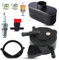 Haishine FR691V Filtres à Air Kit pour Kawasaki FR651V FR730V FS481V FS541V FS600V FS730V Moteur Tondeuse à Gazon Tracteur avec Bougie d'Allumage Pompe à Carburant Filtre à l'Huile Tuyau de Carburant