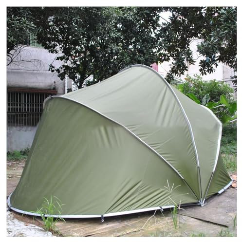 HUNTFF Abri à vélos hémisphérique, Housse de Rangement extérieure étanche pour Meubles de Jardin, vélo, Moto, Tente de Rangement