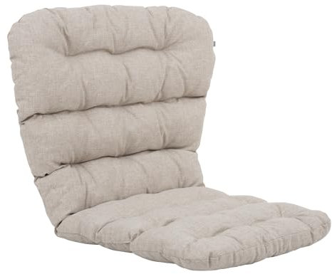 PATIO Hochlehner Auflage Folio 128 x 80 cm Gartenstuhl Polster gesteppt Befestigungsstreifen am Rückenteil