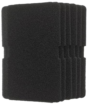 6 Pcs 2964840200 2964840100 Dryer Sponge Foam Filter Compatible with Arcelik Backhoe DSX83410W DS7512PA DE8635RX Replacement Blomberg Grundig Tumble Dryer Evaporator Foam Filter Replacement Parts