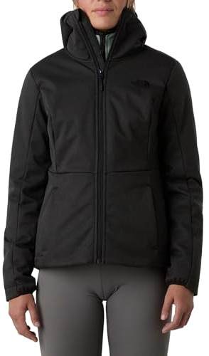 The North Face Women's Quest Highloft Soft Shell Jacket, Tnf Black Heather, M