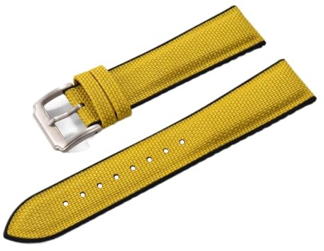 TLCBAZCF Bracelet de montre en tissu à voile 18/19/20/21/22mm, Compatible avec le Bracelet de montre en caoutchouc de Silicone, en Nylon à libération rapide, en tissu, ceinture universelle
