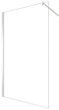 Laneri Parete Doccia, Walk in Reversible, 98-100 cm