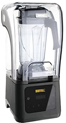 Buffalo Batidora de barra digital con caja de sonido de 2,5 litros