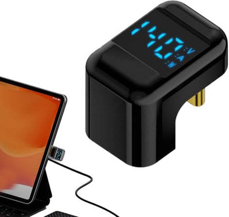 Generisch Convertidor de tipo C hembra a conector tipo C, adaptador tipo C con pantalla digital, adaptador de pantalla digital de 40 Gbps tipo C - 8K 60Hz adaptador tipo C para teléfonos móviles