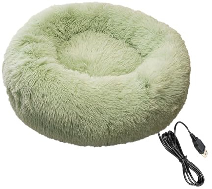 Cama térmica para Gatos, Cama eléctrica para Gatos, Almohadilla térmica Lavable, Suministros para Perros pequeños, Cachorros, Animales, Dormir, calmante, Invierno, Vacaciones, Navidad