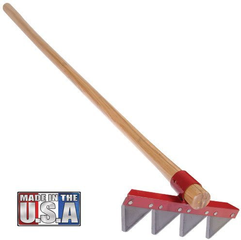 AM Leonard Council Fire Rake, 1 Foot Width