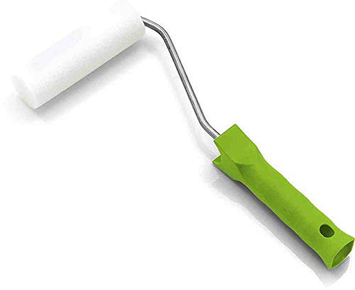 Rouleau laqueur largeur 100 mm longueur d’étrier 280 mm mousse fine avec étrier D. d’étrier 6 mm 1,00 PCE