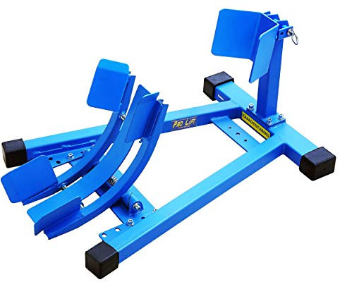 Pro-Lift-Werkzeuge Vorderrad-Wippe 680 kg Motorradwippe Rad-Klemme Montageständer 16 bis 24 Ständer Halter