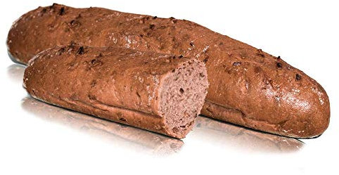 Vestakorn Pain artisanal, Baguette aux oignons 250g - pain frais avec 13% d'oignons frits