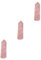 NIYANGLE 3 Pz Cristallo Rosa Stand Bacchetta Di Cristallo Punto Di Cristallo in Piedi Guarigione Della Bacchetta Di Rosa Bacchetta Di Fluorite Pietra Articoli Per La Casa Scrivania