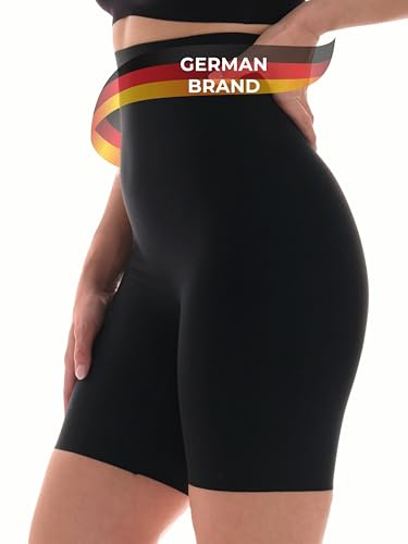 TONEST Shapewear - Intimo Snellente - Pantaloncini Modellanti - Vita Alta - Modellante Slip Contenitivo - Mutande Pancia Piatta - Senza Cuciture - 1200-MS-FC (42, Nero)