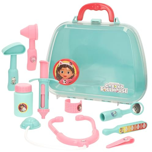 ColorBaby Gabby's Dollhouse Maletín Médico con Accesorios de Juguete, Juguetes de niño, Juguete Infantil, A Partir de 3 años, Aprendizaje dinámico, Juegos de rol, Regalos para niños (39155)