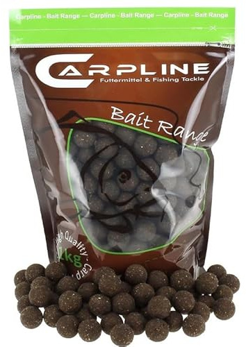 Carpline24 Premium Boilies Halibut Thunfisch - 10 kg - 20 mm - Karpfenköder zum Angeln, Futterboilies zum Anfüttern von Karpfen, Carp Baits, Angelfutter mit Lockstoff