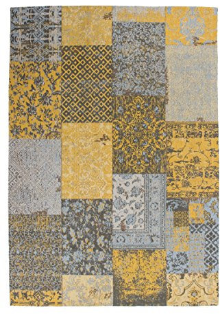 Kayoom Vintage Teppich Symphony 160, Gold, 120cm x 170cm