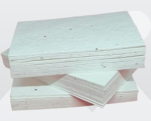 Plantable Wildflower Seed 250gsm Business Card Blanks (50)