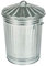 Trendi 15L Galvanised Steel Metal Dustbin Kitchen House Garden Storage Unit Bin (15 Litre)