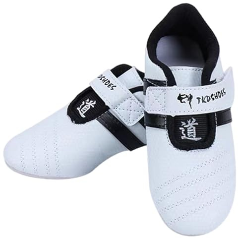 Chaoyilian Chaussures De Sport De Taekwondo,Chaussures De Boxe Karaté,Kung Fu Boxe Karaté Baskets,Chaussures De Karaté Kung Fu Tai Chi,AntidéRapant LéGer Respirantes,pour Hommes Femmes Adulte Enfants