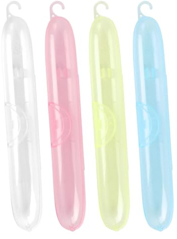 Generico de viaje - fundas para el cepillo de dientes para protección, organizador de higiene | para viajes al aire libre, viajes de negocios, mantiene cepillos de dientes sanitarios, ot