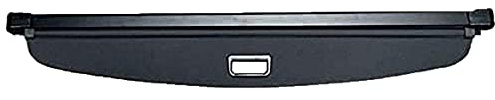 ZDDYUU Cache-Bagages Rétractable pour VW TOURAN 2006-2015, Étagère de Coffre Housse de Protection et Partition Partition Bouclier Couverture,Black