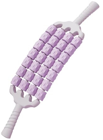 Rodillo muscular, herramienta de masaje de fascia, rodillo de rodillo muscular, rodillo facial flexible, gatillo de masaje de tejido profundo, punto de presión, para relajación deportiva en casa
